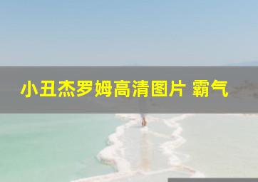 小丑杰罗姆高清图片 霸气